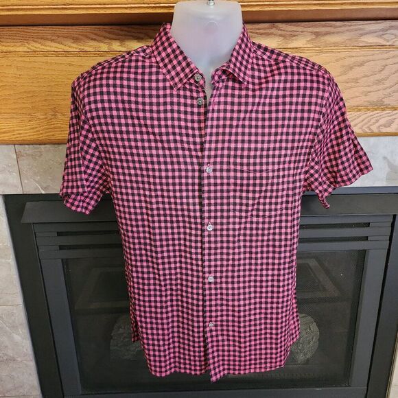 Marc by Marc Jacobs, Men's Checked, Short Sleeve NWT - Picture 1 of 9